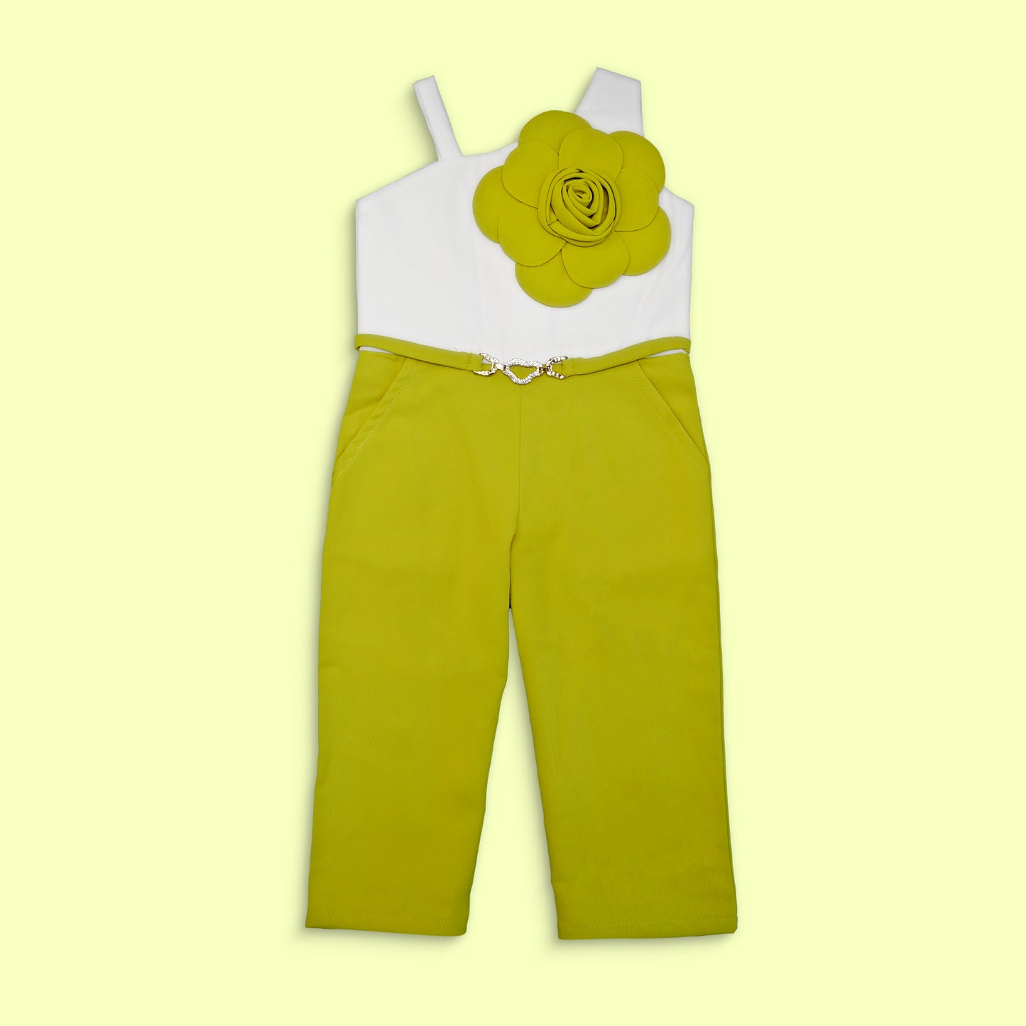 Sleeveless Girl Partywear Jumpsuit