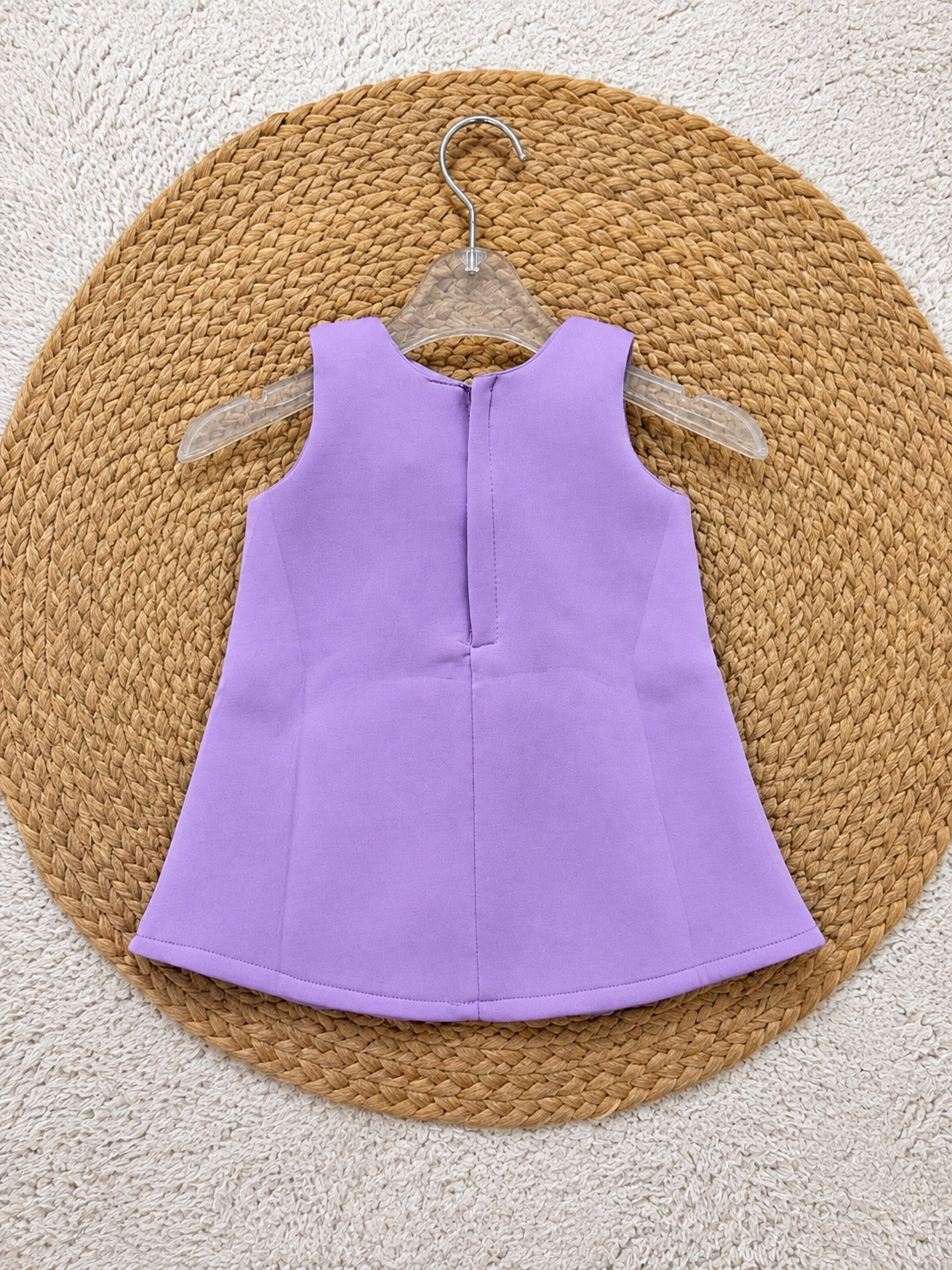 Lavender Sunshine Bow Dress