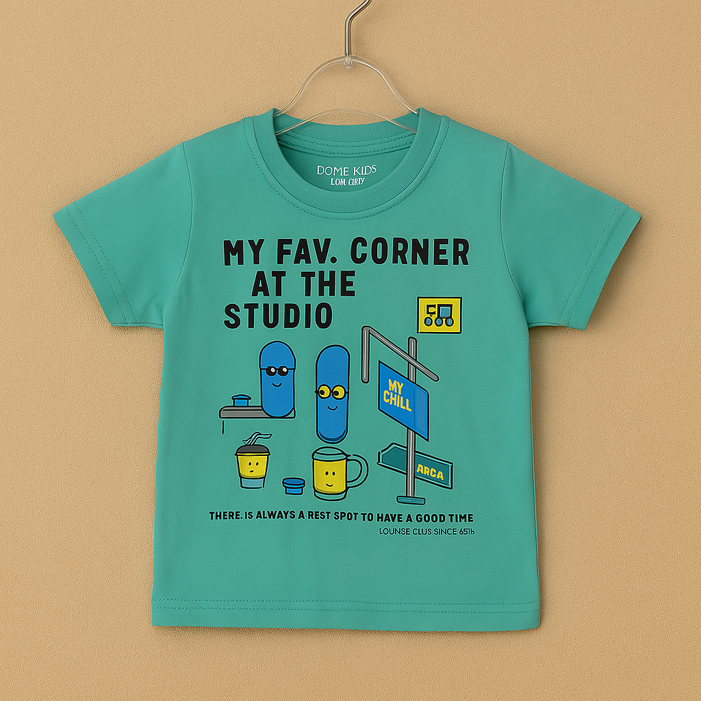 Graphic Printed T-Shirt For Boys