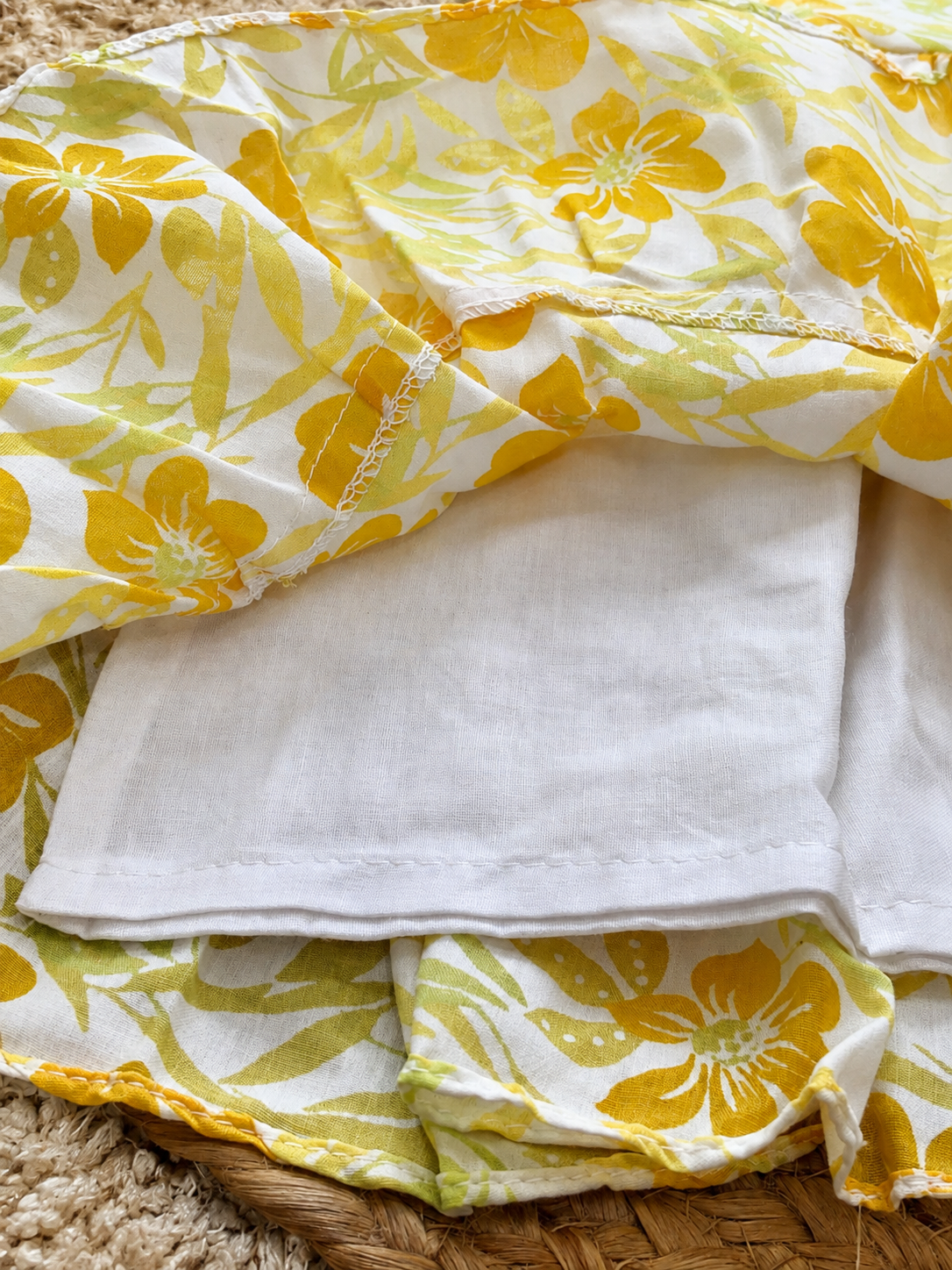 Sunshine Garden Tiered Frock