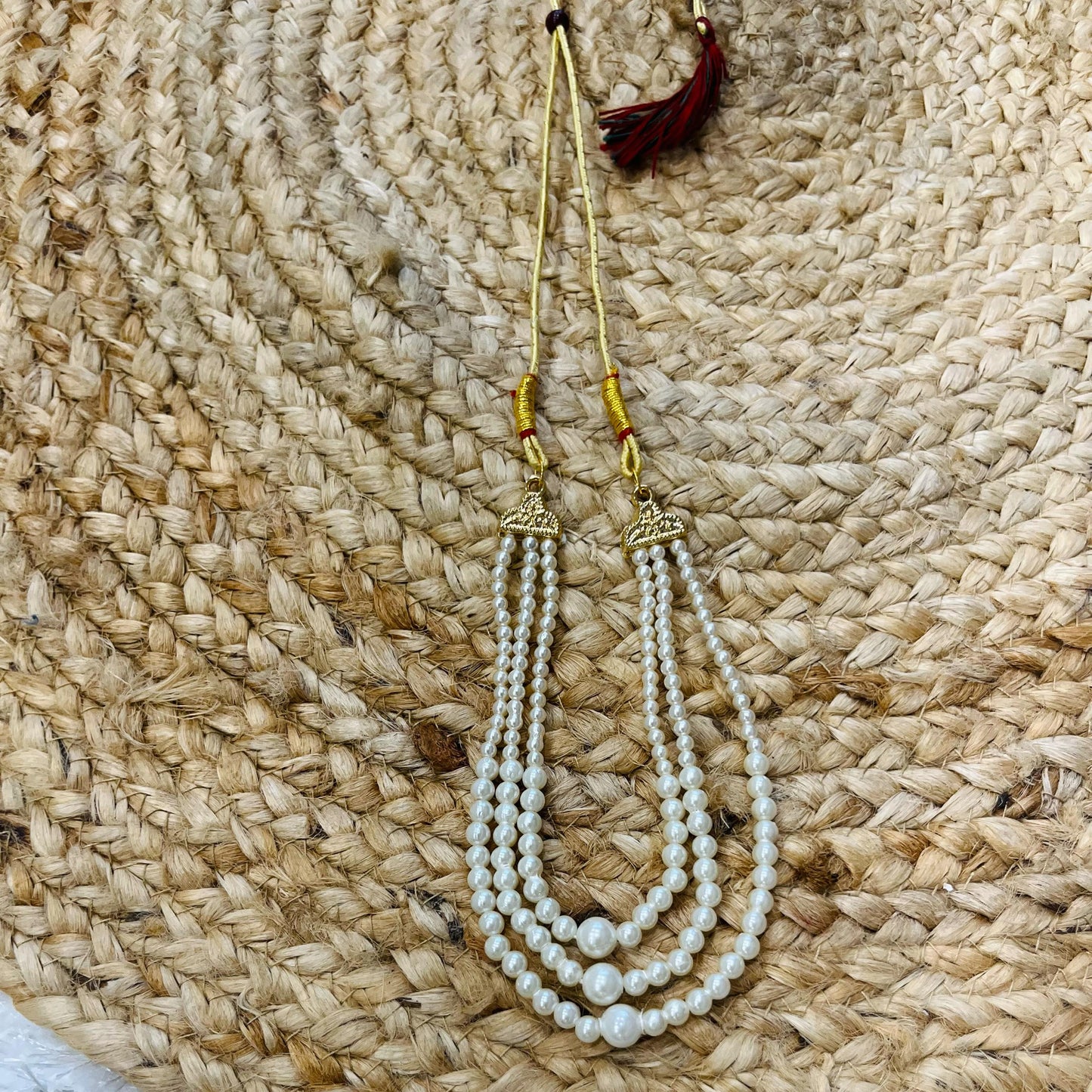 Baby Boy Kurta Dhoti Colourful Printed with Mala Gift Set