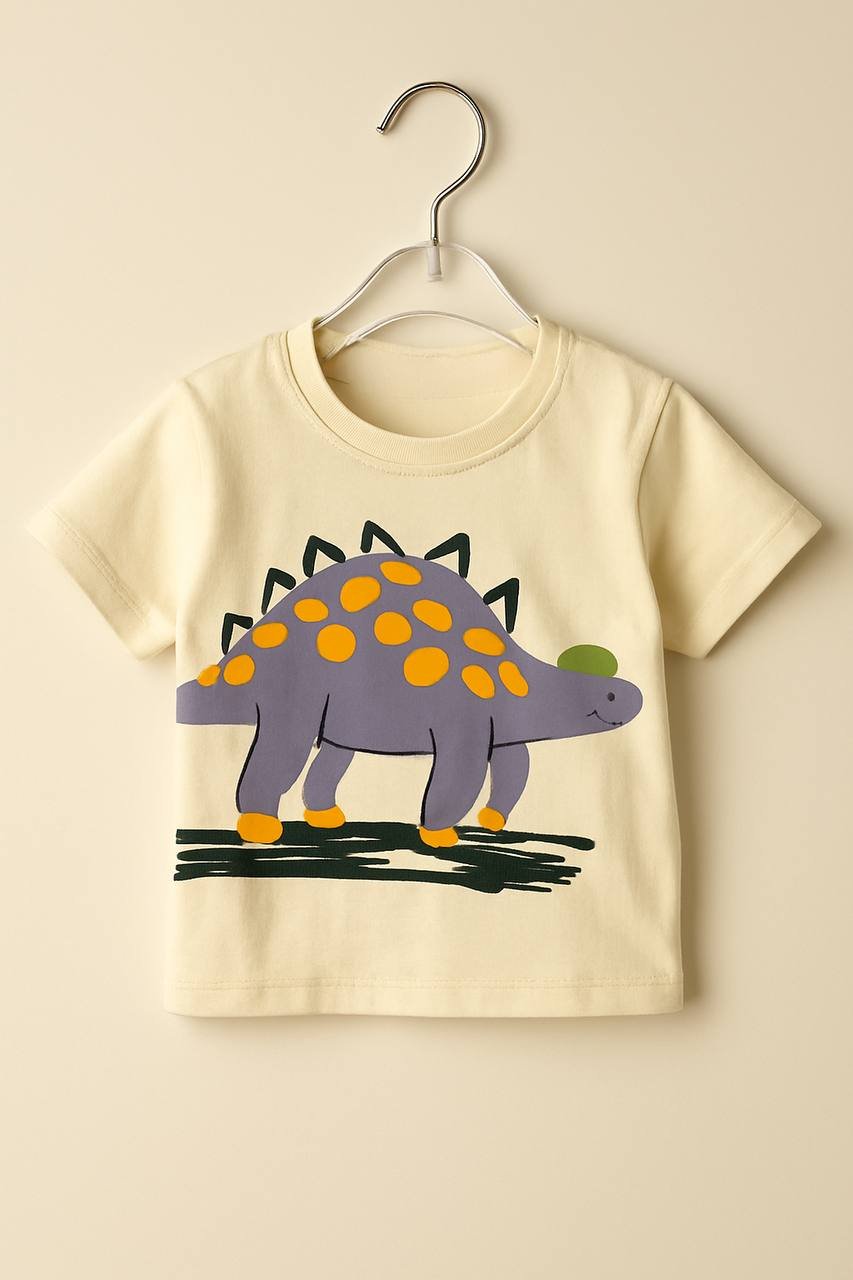 Mumbl Jumbl Dinosaur Print Summer Co-ord Set for Kids