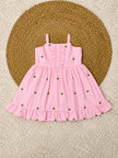 Daisy Meadow Dress (Blush Pink)