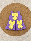 Lavender Sunshine Bow Dress