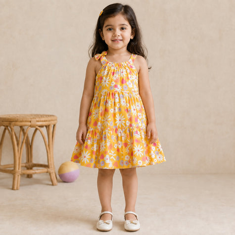 Sunshine Meadow Twirl Dress