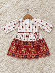 Red Elephant Print Dress