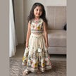 Ivory Folk Embroidered Lehenga