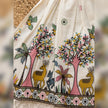 Ivory Folk Embroidered Lehenga