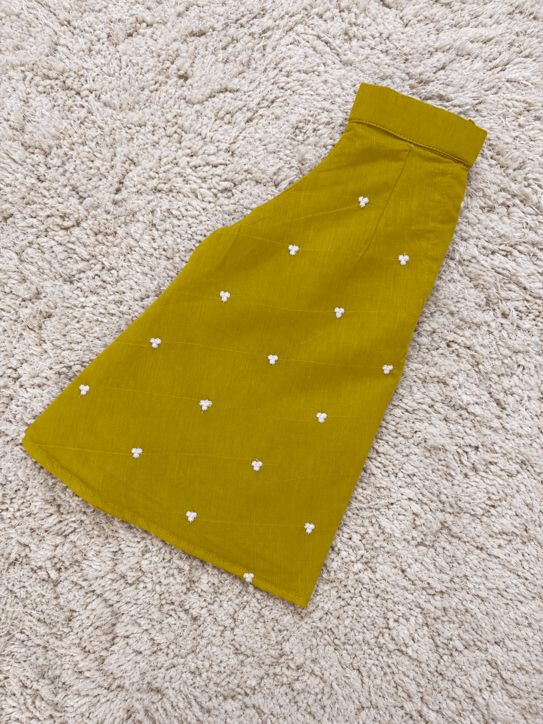 Mustard Yellow Floral Sharara Set