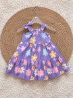 Lavender Blossom Twirl Dress