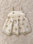 Ivory Pastel Floral Sharara Set