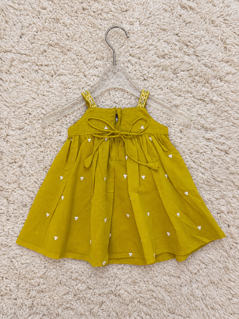 Mustard Yellow Floral Sharara Set