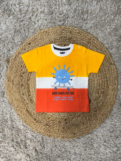 Colorful Kids T-Shirt & Shorts Set