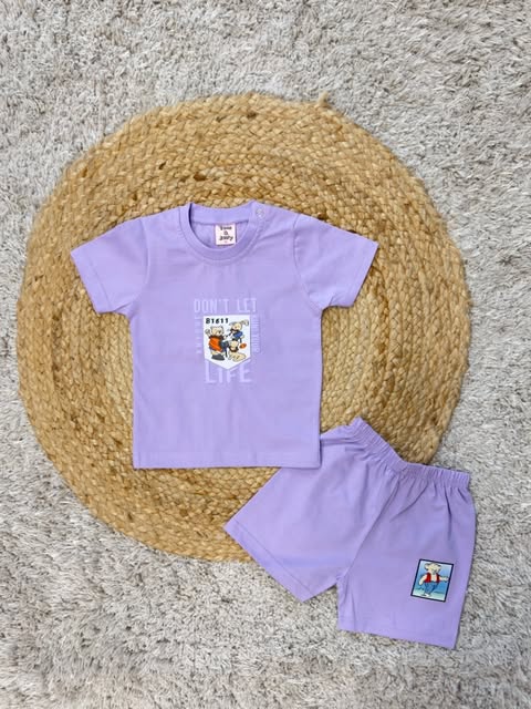 Trendy Cotton Kids Co-ord Set