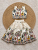 Ivory Folk Embroidered Lehenga