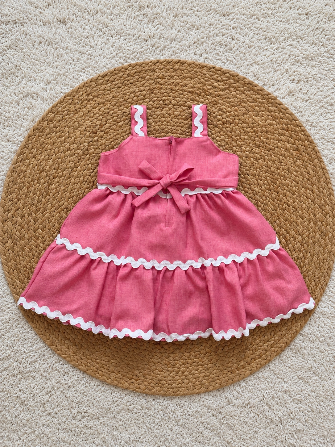 Rose Petal Ruffle Frock