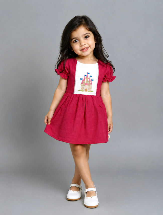 Royal Castle Maroon Dress