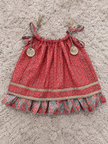 Crimson Paisley Pure Cotton Lehenga
