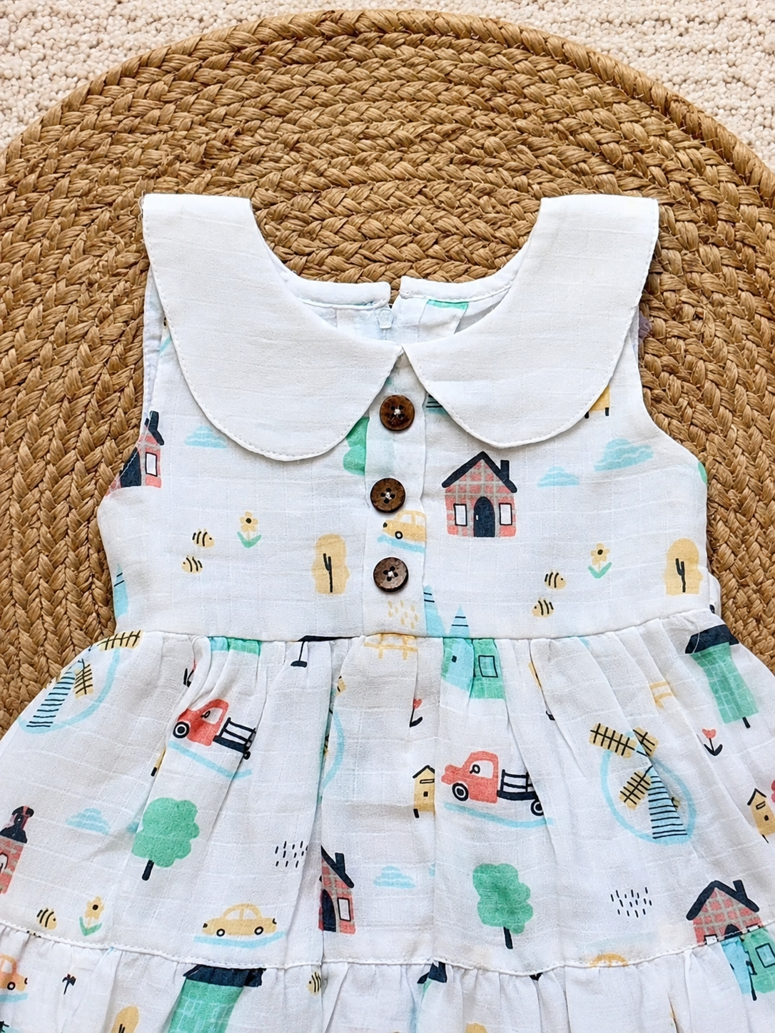 Little Village Muslin Dress