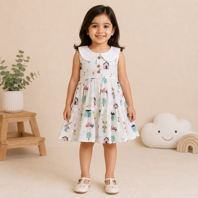 Little Village Muslin Dress