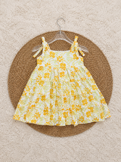 Sunshine Garden Tiered Frock