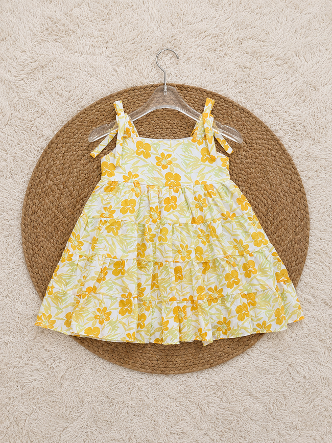 Sunshine Garden Tiered Frock