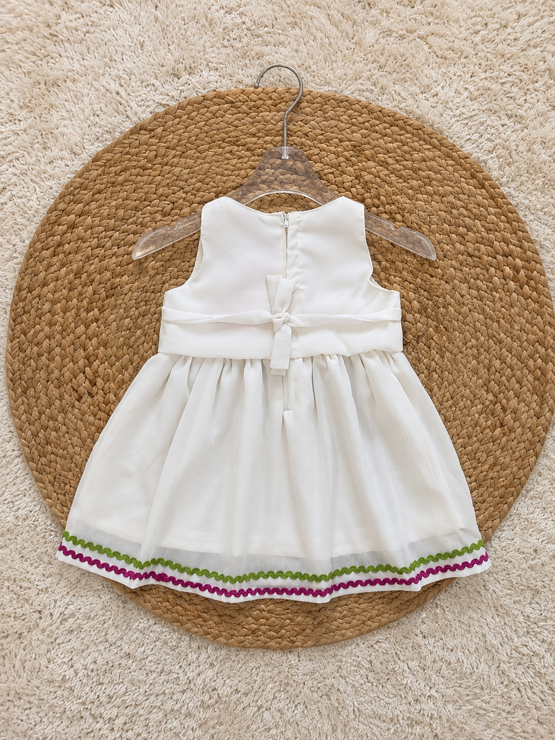 Ivory Sunshine Floral Frock