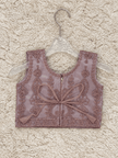 Dusty Mauve Embroidered Lehenga Set