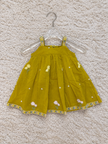 Mustard Yellow Floral Sharara Set