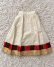 Crimson Check Festive Lehenga Set