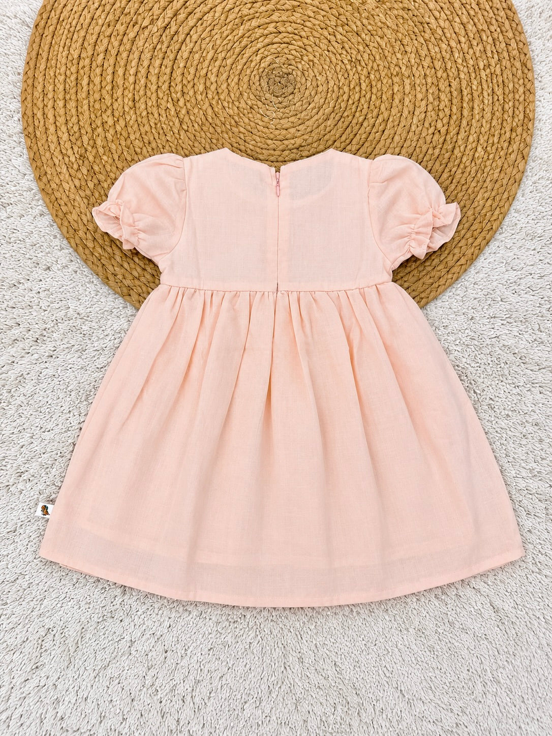 Birdsong Blossom Peach Dress