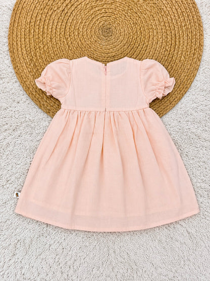 Birdsong Blossom Peach Dress
