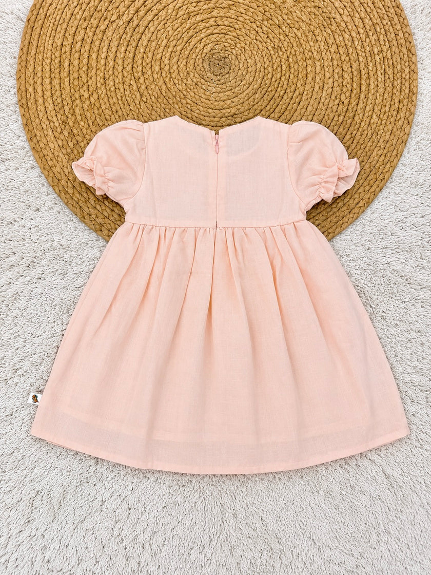 Birdsong Blossom Peach Dress