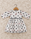 Navy Elephant Print Dress