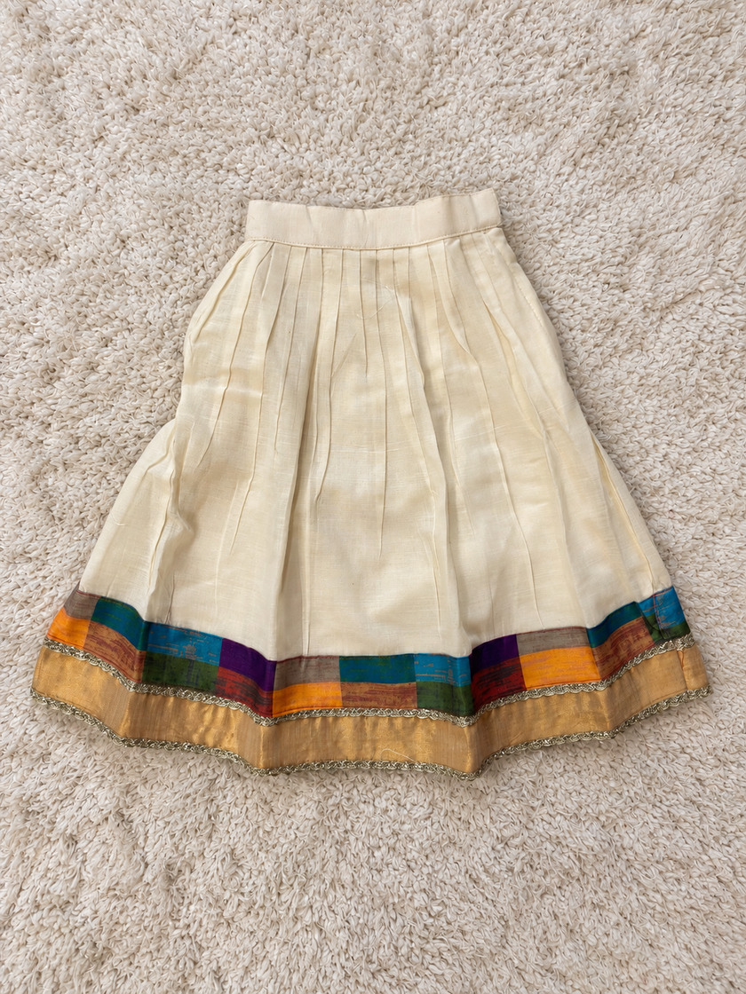 Multicolor Check Festive Lehenga Set