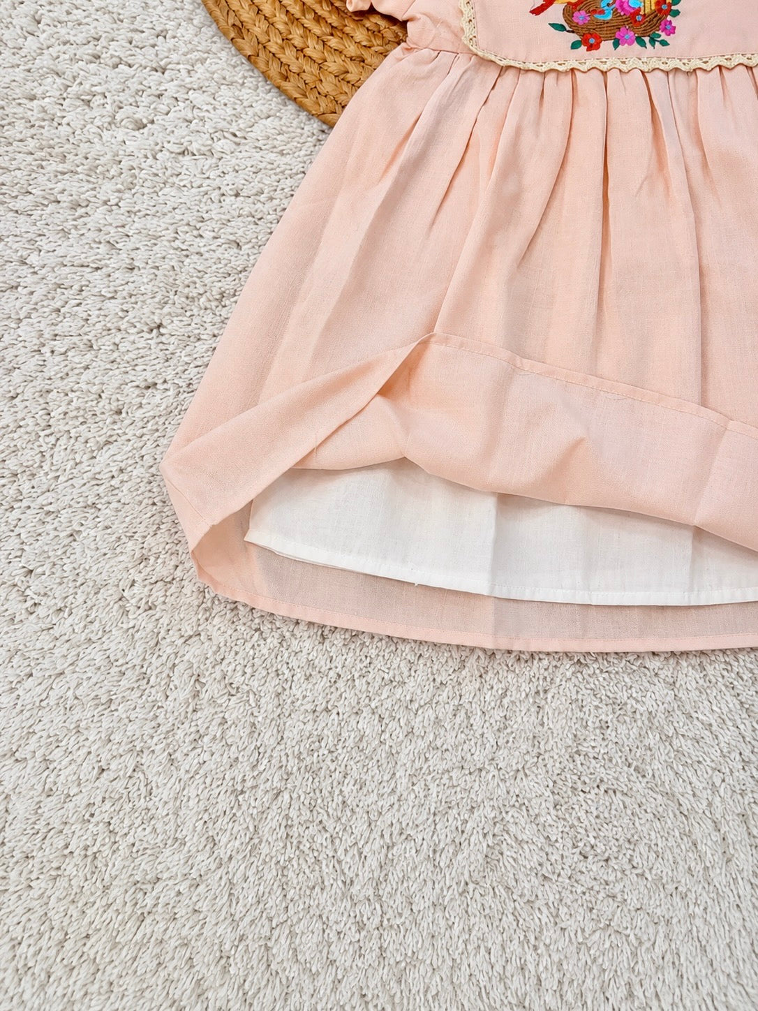 Birdsong Blossom Peach Dress