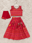Rani Pink Floral Lehenga Set