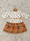 Mustard Elephant Print Dress