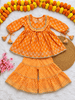 Orange Blossom Festive Sharara Set