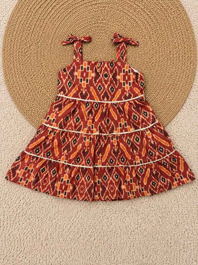 Rustic Boho Tier Dress