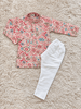 Chanderi Cotton Printed Kurta Set