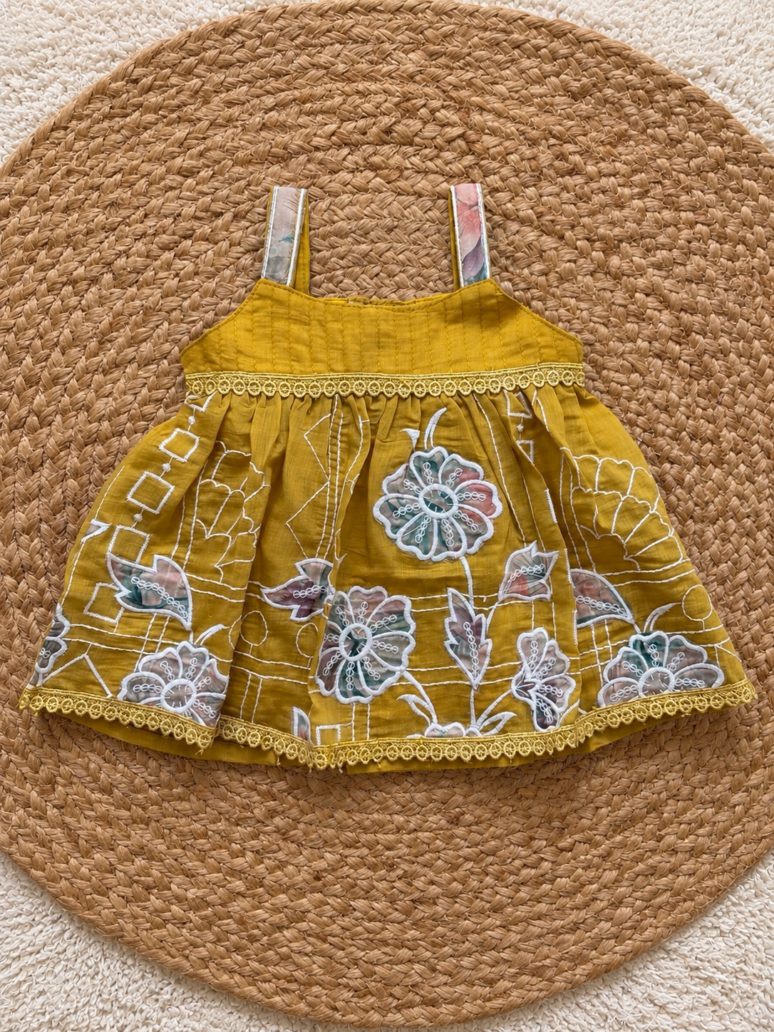 Mustard Blossom Ethnic Set