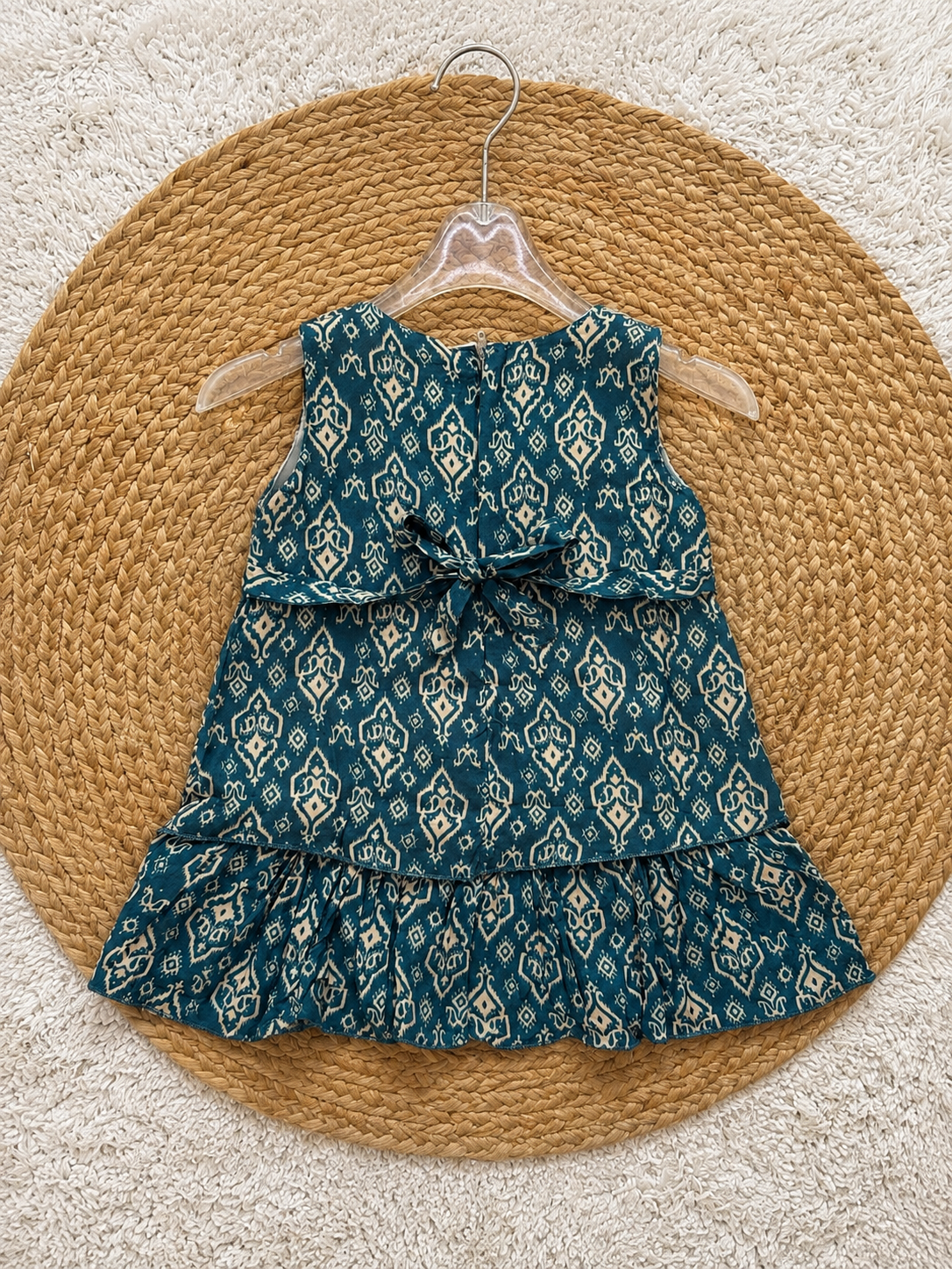 Teal Tassel Heritage Frock
