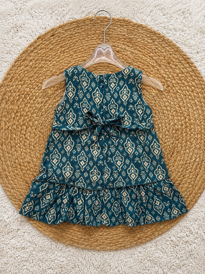 Teal Tassel Heritage Frock
