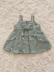Sage Pastel Floral Lehenga Set