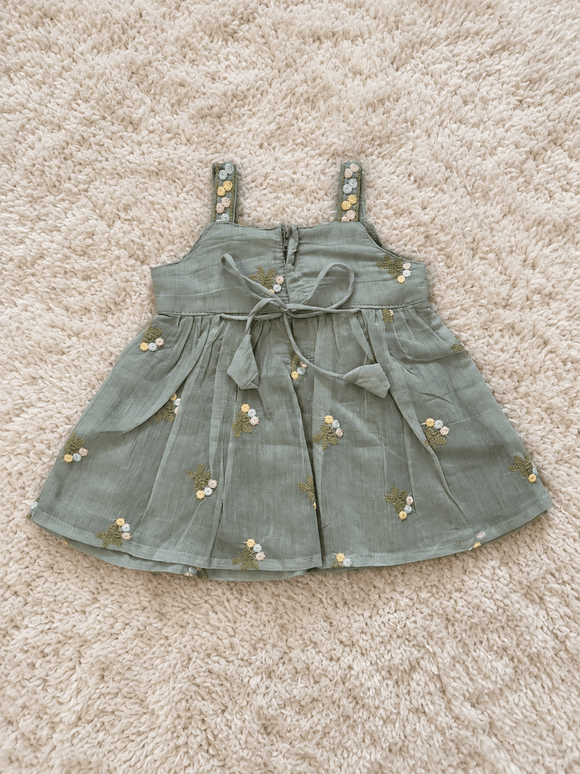 Sage Pastel Floral Lehenga Set