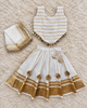 Ivory Gold Festive Lehenga Set