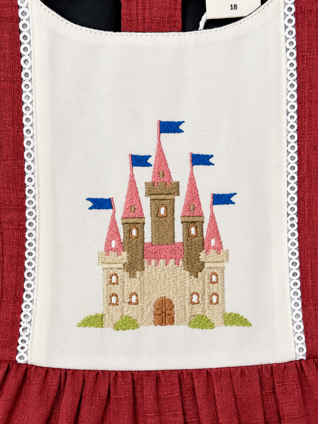 Royal Castle Maroon Dress