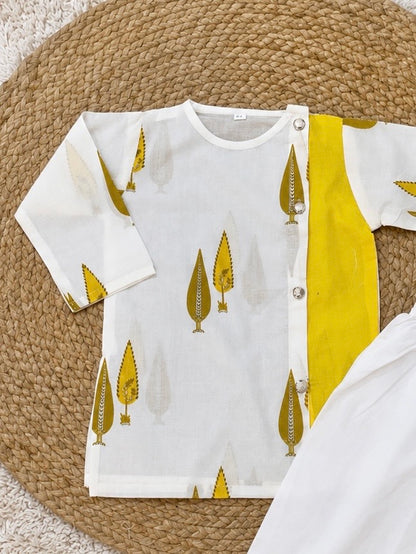 Sunshine Tree Print Kurta Set