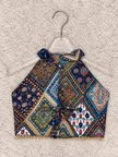 Midnight Blue Rayon Cotton Lehenga